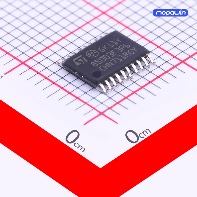 STM8 16MHz 闪存：8K@x8bit RAM：1KB