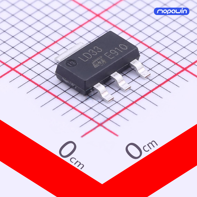 正 Vin=15V Vout=3.3V 800mA 75dB@(120Hz)