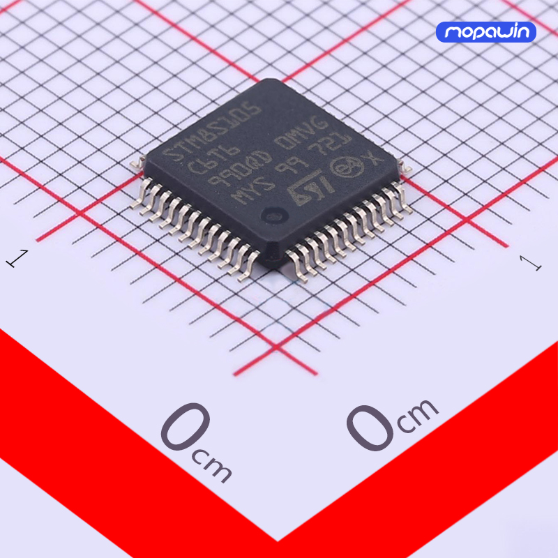 STM8 16MHz 闪存：32K@x8bit RAM：2KB