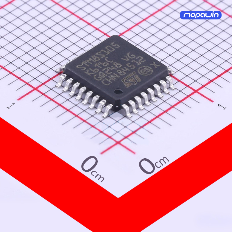 STM8 16MHz 闪存：32K@x8bit RAM：2KB