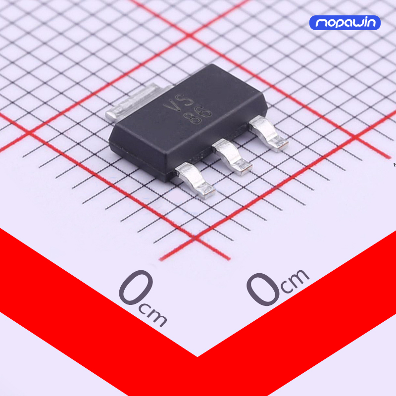 正 Vin=15V Vout=3.3V 800mA 75dB@(120Hz)