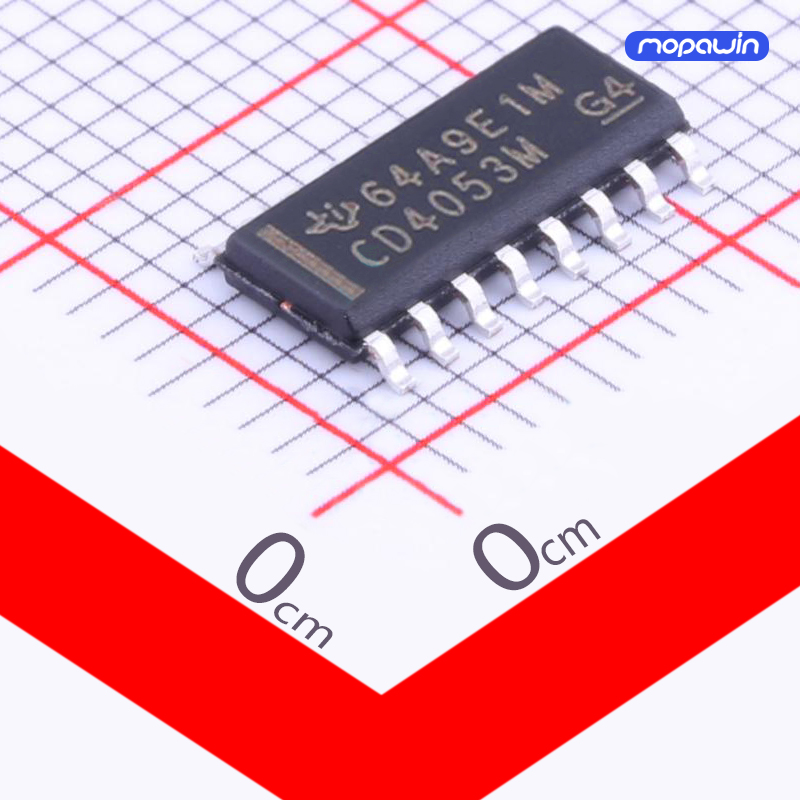 IC MUX/DEMUX TRIPLE 2X1